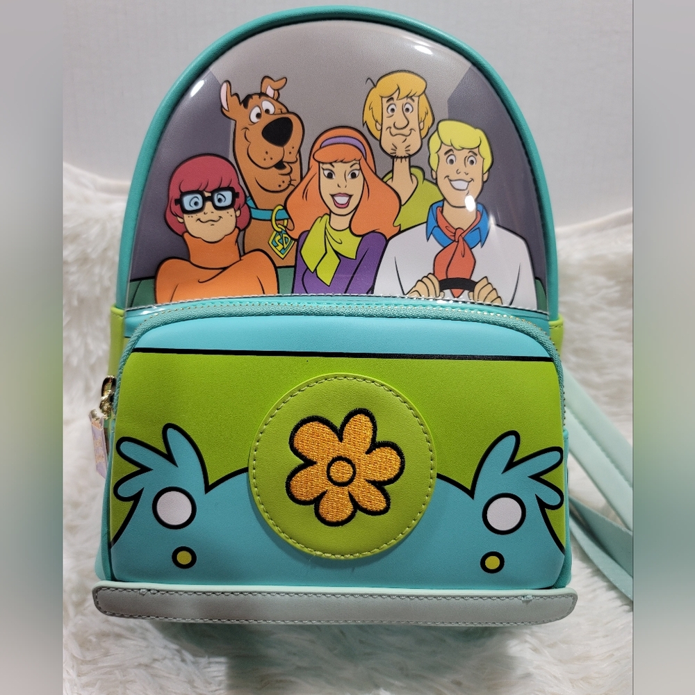 Loungefly Scooby Doo Mystery Machine Mini Backpack Brand New With Tags